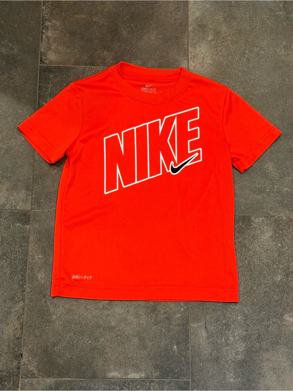 Nike Dri-Fit Orange & Gray Athletic Set - Picture 2 of 6